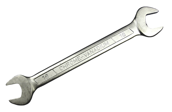 Ключ гаечный двусторонний 16х18мм FORCE