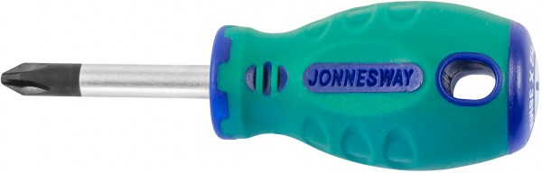 Отвертка PH2 х 38мм Jonnesway ANTI-SLIP GRIP