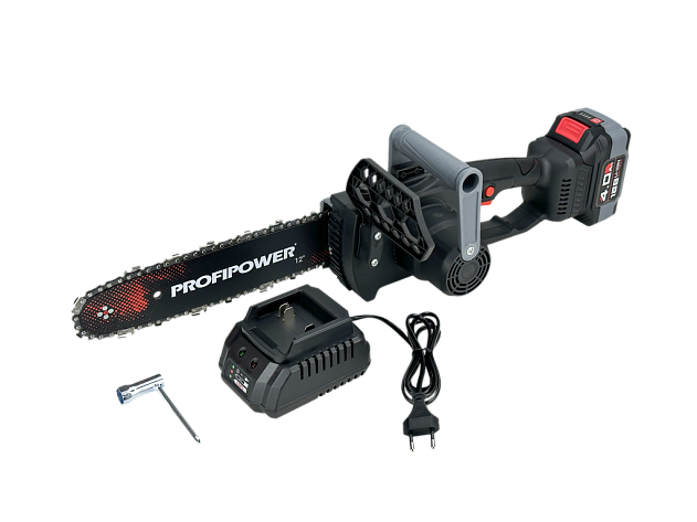 Пила цепная аккумуляторная ProfiPower MKDUC-18V (1х4Ач, ЗУ)
