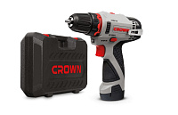 Дрель аккумуляторная CROWN CT21072HX-2 BMC (12В, 2х2.0Ач)