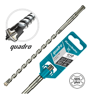 Бур SDS-plus 10 х 260/185мм Rennbohr Quadro TOOLFOR 4 резца