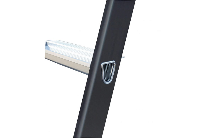 Стремянка  7 ступеней (1,50м) алюминиевая, лоток, крюк, анодиров. покрытие, степени 80мм MONTO SePro S (гарантия 5 лет)