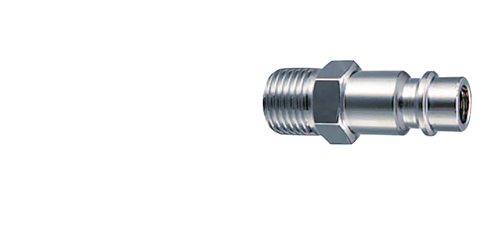 Соединение разъемное рапид (штуцер) 1/4"М наруж.резьба