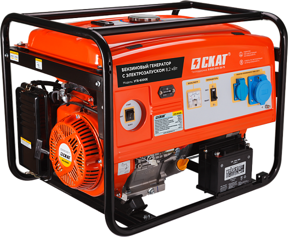 Электростанция бензиновая Скат УГБ-8200ЕВ