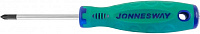 Отвертка PH1 х 75мм  ANTI-SLIP GRIP Jonnesway