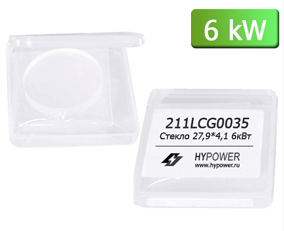 BT240/BT240S Стекло защитное нижнее 27,9х4,1мм 6кВт Raytools