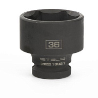 Головка ударная шестигранная, 36 мм, 1/2, CrMo Stels