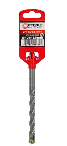 Бур SDS-plus 12 х 160/100мм STRONG квадро