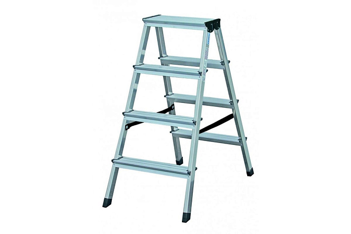 Стремянка двухсторонняя 2х4 ступеней (0,85м) MONTO Dopplo (гарантия 5 лет)