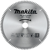 Диск по дереву 260х100х30 Makita STANDARD 12°