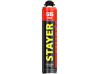 Пена монтажная пистолетная всесезонная 800мл  STAYER PRO 65
