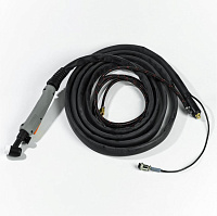 Горелка TIG 17V ПВ 35%, d=1,0-2,4мм, СКР-25, DC-140A/AC-125А; 4м, возд.охл, вентиль