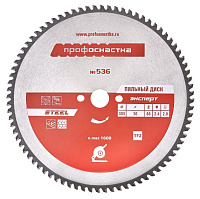 Диск пильный по металлу 305x80x25,4/30x2,4 ПрофОснастка