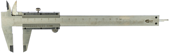 Штангенциркуль ШЦ-I-150-0,1 ГОСТ 166-89 GRIFF (I -двусторонние с глубиномером)