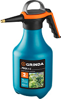 Распылитель  ручной GRINDA PP-2, 2 л, колба из полиэтилена устойчивого к агрессивным средам, помповы