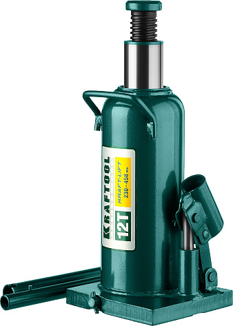 Домкрат гидрав. бутыл.  12т (230-458мм) KRAFTOOL KRAFT-LIFT