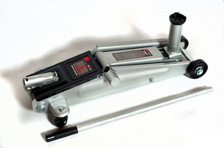 Домкрат гидравлический подкатной   3т (150-530мм) СЕРВИС КЛЮЧ