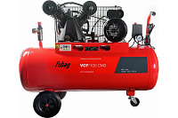 Компрессор   440 л/мин, 100л, 10 бар, ременной FUBAG VCF/100 CM3 (2,2кВт, 220В)