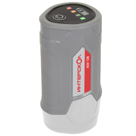 Зарядка для аккумулятора USB Интерскол АЗУ-12В 12В (тунельный адаптер)