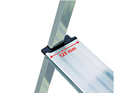 Стремянка  2 ступени (0,40м) алюминиевая, лоток, крюк, ступени 125мм MONTO Sepuro (гарантия 5 лет)