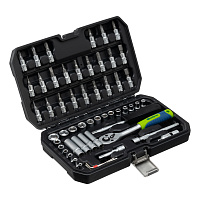 Набор инструмента  56 пр. Сибртех пластиковый кейс