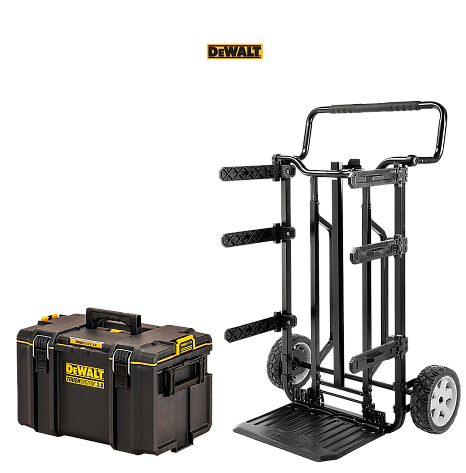 Тележка для модулей системы хранения DeWalt TOUGH SYSTEM 1-70-324 + Ящик DEWALT DWST83342-(большой) 