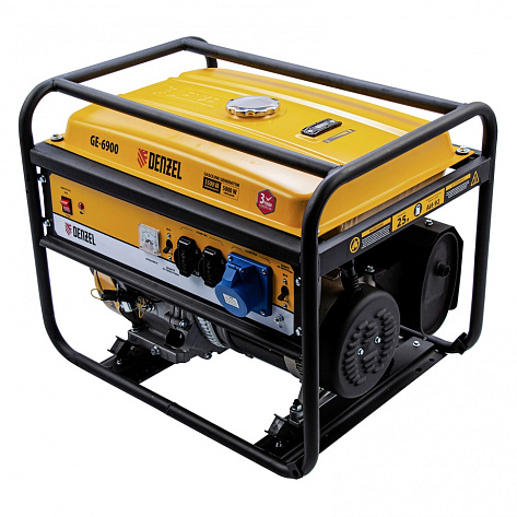 Электростанция бензиновая Denzel GE6900