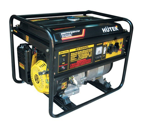 Электростанция бензиновая Huter DY5000L     