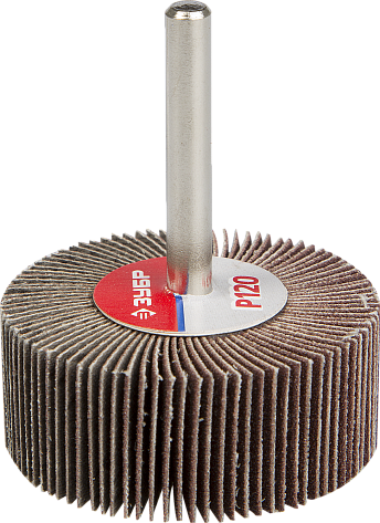 Круг лепестковый с оправкой КЛО 50х20х6мм з.180 ЗУБР