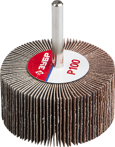 Круг лепестковый с оправкой КЛО 60х30х6мм з.100 ЗУБР