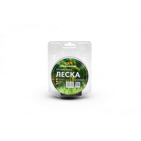 Леска 2,0мм х 15,0м квадрат VILLARTEC 