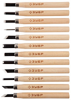 Набор резцы ЗУБР ЭКСПЕРТ фигурные 12шт