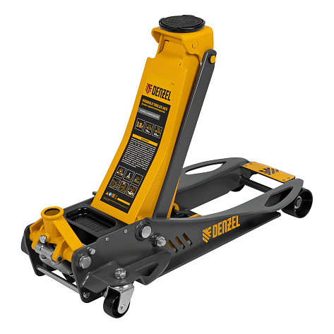 Домкрат гидравлический подкатной   3,8т (110-580мм) Denzel