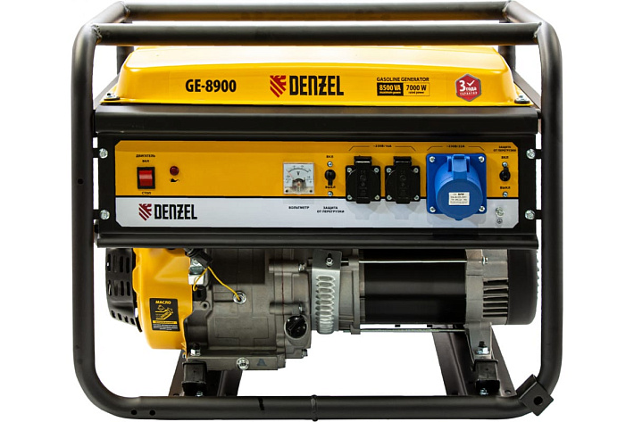 Электростанция бензиновая Denzel GE8900