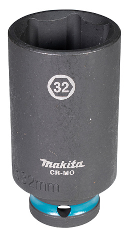 Головка ударная 1/2" 32мм х 80мм 6-гр Makita