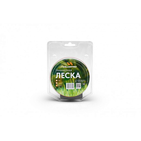 Леска 2,4мм х 15,0м квадрат VILLARTEC