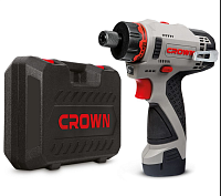 Дрель аккумуляторная 12В,  30Нм CROWN CT21072HBX-2 BMC (2х2.0Ач)