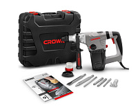 Перфоратор CROWN CT18118 BMC (1250Вт, 10Дж)