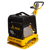 Виброплита 260кг ТСС  CP-240D (7,0л.с, Yanmar L70, 700*450мм) реверсивная, дизель