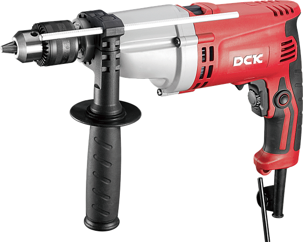 Дрель DCK KZJ20 (720Вт, ударная, ЗВП) повреждена упаковка/некомплект