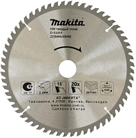 Диск по дереву 235х20х30 Makita STANDARD 15°