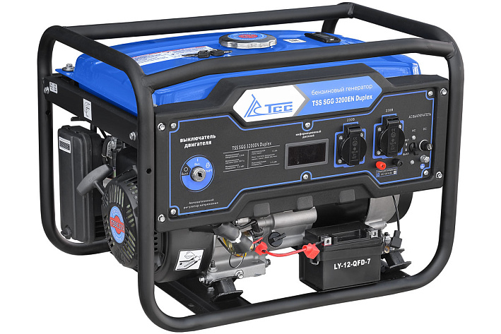 Электростанция бензиновая TSS SGG 3200EN DUPLEX