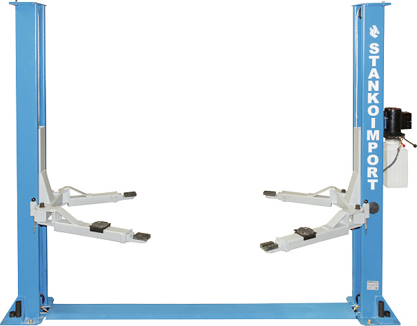 Подъемник 2-х стоечный с нижней связью, 4 т., 220В ПГН2-4.0