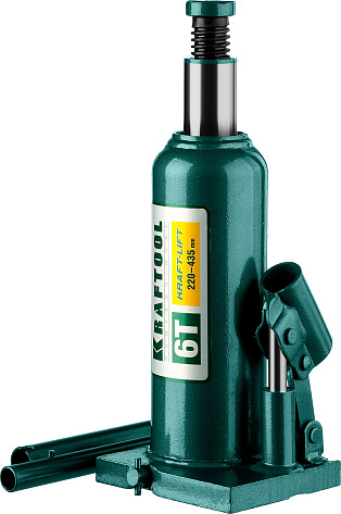 Домкрат гидрав. бутыл.   6т (220-435мм) KRAFTOOL KRAFT-LIFT