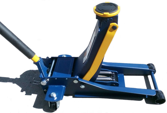 Домкрат гидравлический подкатной   3т (135-465мм) СЕРВИС КЛЮЧ