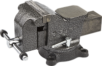 Тиски слесарные 100мм, губки 75мм ЗУБР 