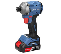 Шуруповерт/винтоверт аккумуляторный  198Нм, 20В (2х2,0Ач, ЗУ, кейс, ударный, б/щ) DongCheng DCPL198(