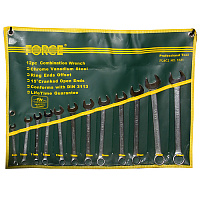 Набор ключей дюймовых комбинированных 12шт FORCE  (1/4