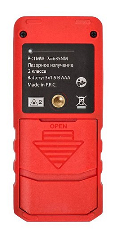 Дальномер лазерный 100м RGK DL100 с угломером (Госреестр 87359-22)