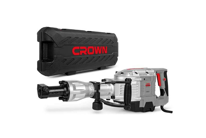 Отбойный молоток CROWN CT18185 BMC (45,0Дж, 1700Вт, HEX-30)